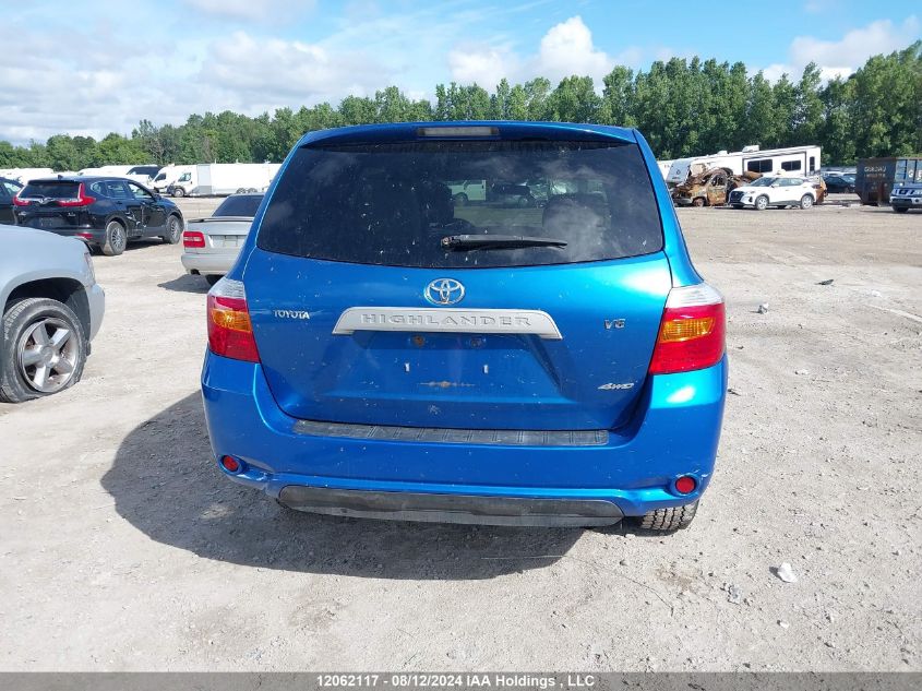 2008 Toyota Highlander VIN: JTEES41A182033695 Lot: 12062117