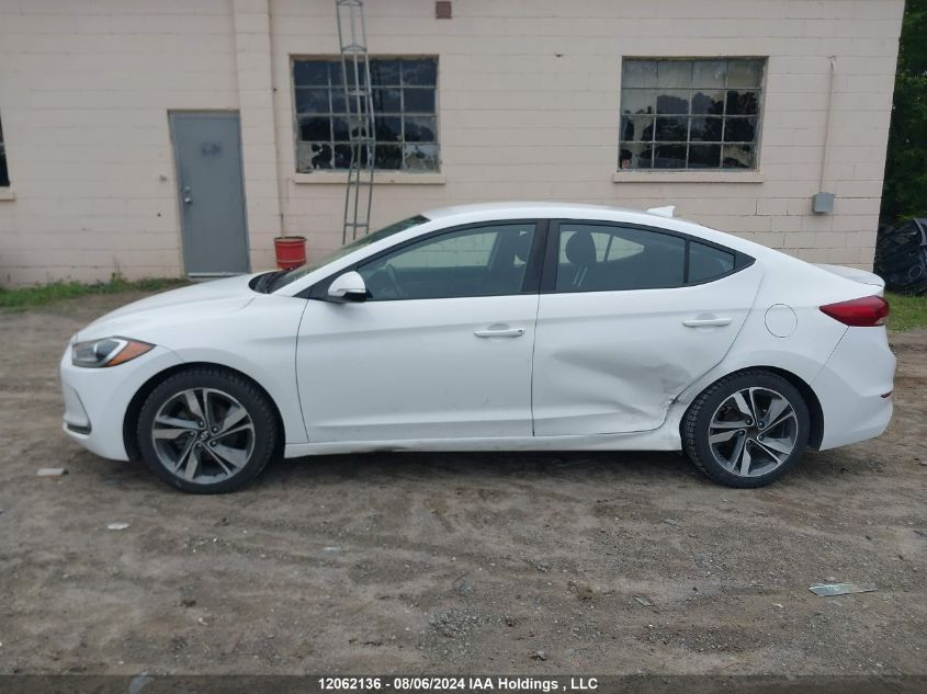 2018 Hyundai Elantra Sel/Value/Limited VIN: KMHD84LF9JU674865 Lot: 12062136