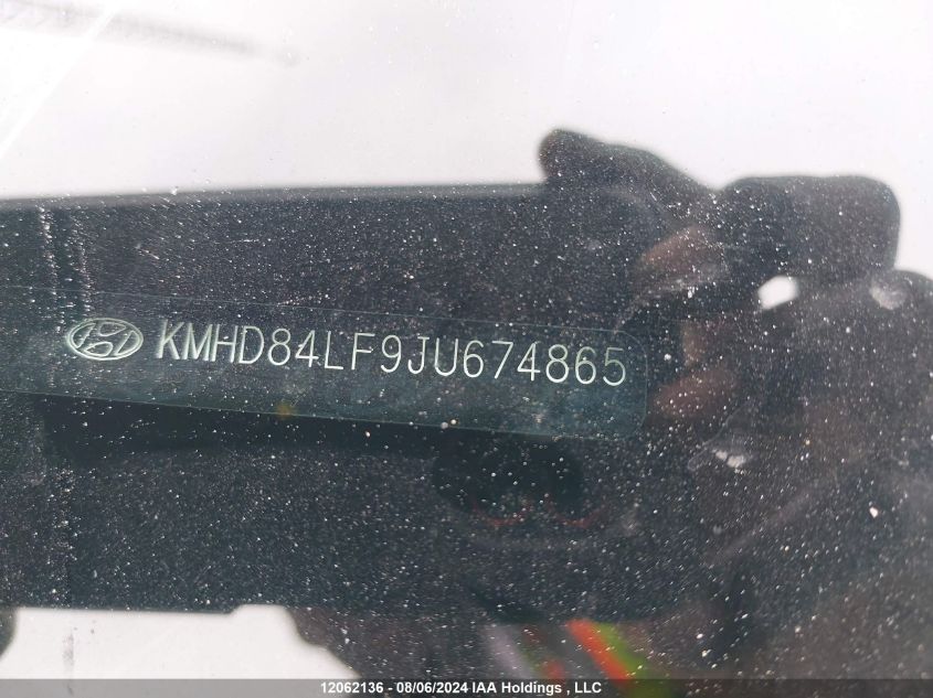 2018 Hyundai Elantra Sel/Value/Limited VIN: KMHD84LF9JU674865 Lot: 12062136
