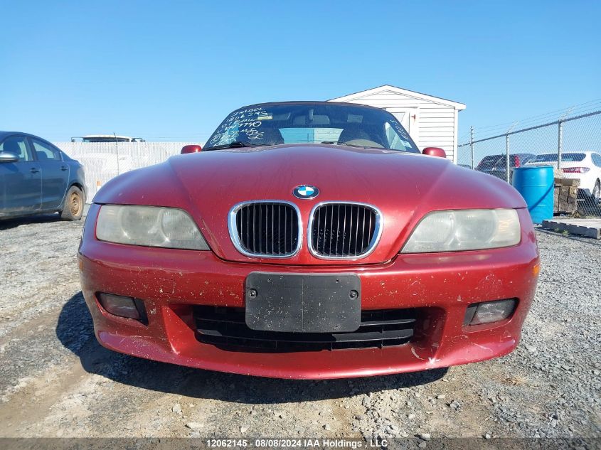 2001 BMW Z3 Series VIN: WBACN33471LK47740 Lot: 12062145