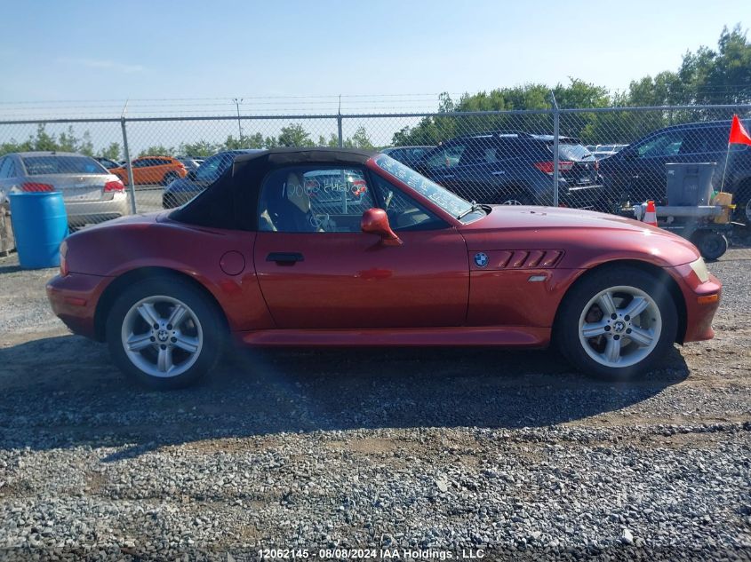 2001 BMW Z3 Series VIN: WBACN33471LK47740 Lot: 12062145