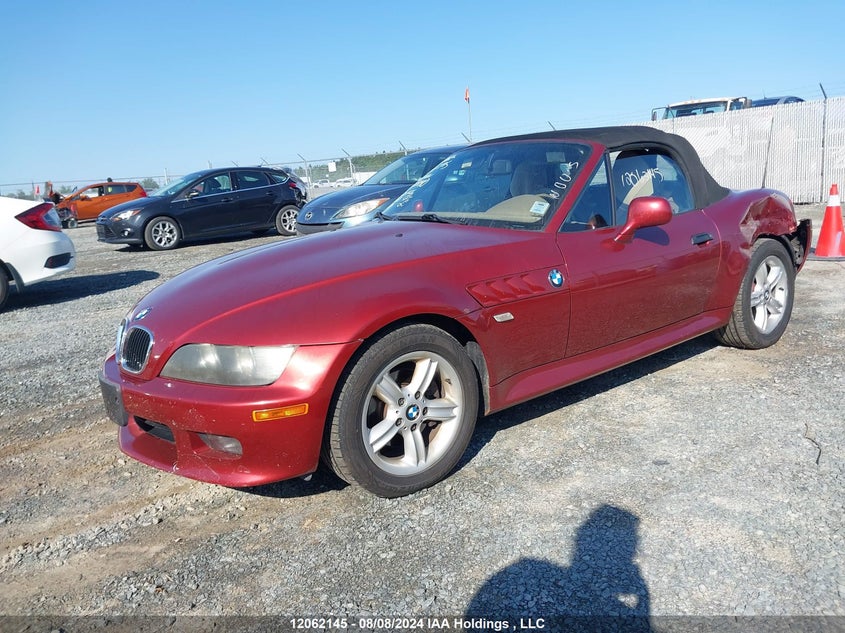 2001 BMW Z3 Series VIN: WBACN33471LK47740 Lot: 12062145