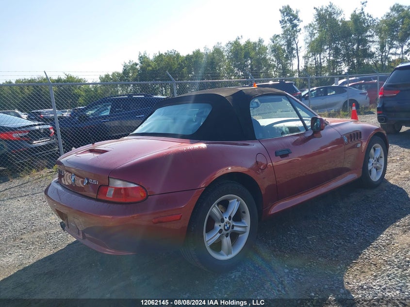 2001 BMW Z3 Series VIN: WBACN33471LK47740 Lot: 12062145
