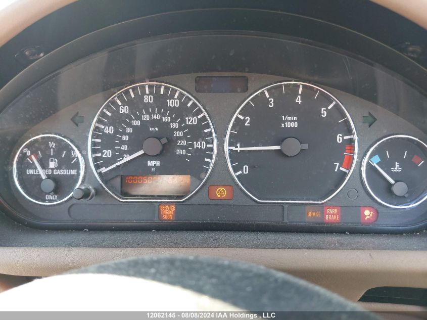 2001 BMW Z3 Series VIN: WBACN33471LK47740 Lot: 12062145