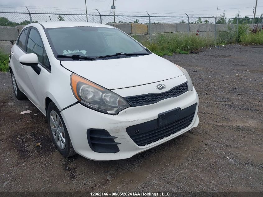 2016 Kia Rio VIN: KNADM5A38G6735423 Lot: 12062146