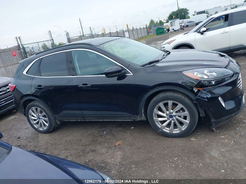 2021 Ford Escape Titanium Hybrid VIN: 1FMCU9DZ4MUA45046 Lot: 12062178