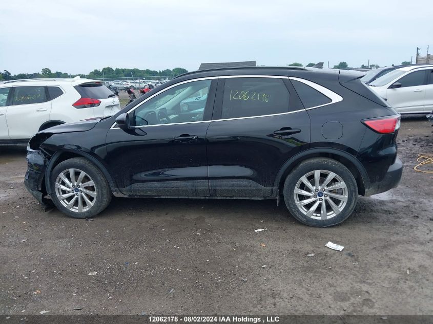 2021 Ford Escape Titanium Hybrid VIN: 1FMCU9DZ4MUA45046 Lot: 12062178