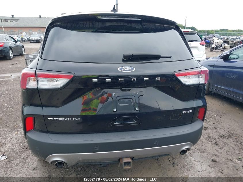 2021 Ford Escape Titanium Hybrid VIN: 1FMCU9DZ4MUA45046 Lot: 12062178
