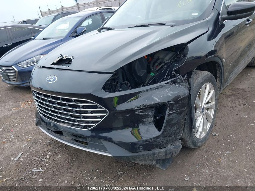 2021 Ford Escape Titanium Hybrid VIN: 1FMCU9DZ4MUA45046 Lot: 12062178