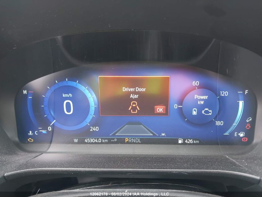 2021 Ford Escape Titanium Hybrid VIN: 1FMCU9DZ4MUA45046 Lot: 12062178