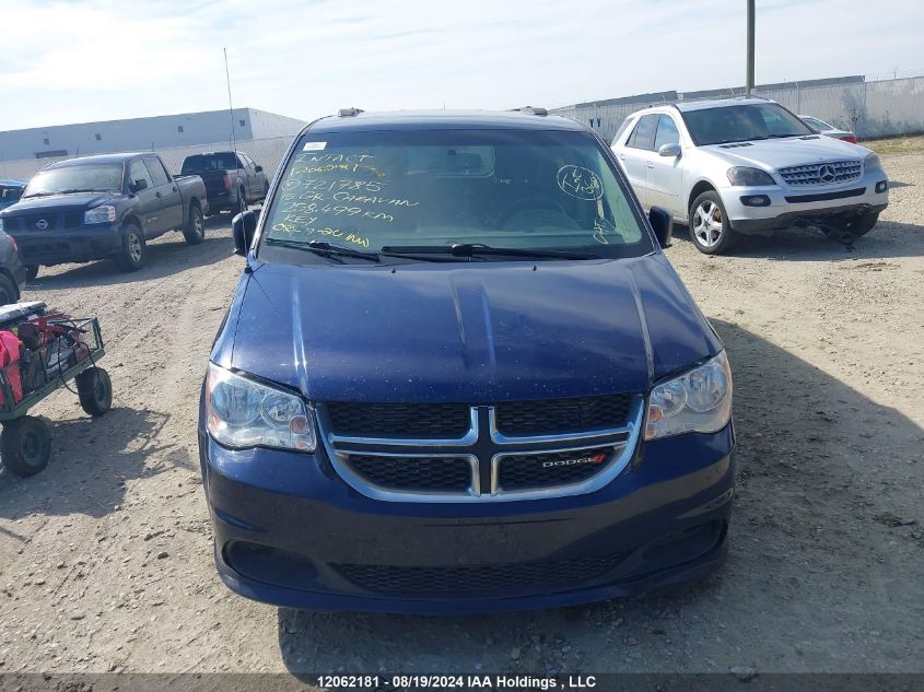 2015 Dodge Grand Caravan Se/Sxt VIN: 2C4RDGBG9FR721785 Lot: 12062181