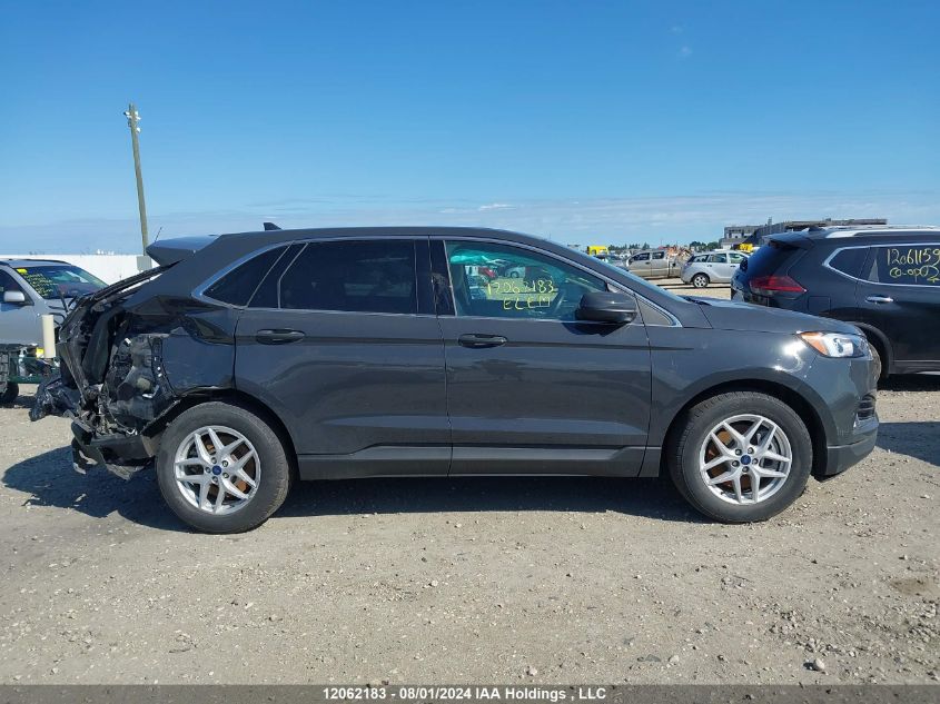 2021 Ford Edge Sel VIN: 2FMPK4J97MBA27709 Lot: 12062183