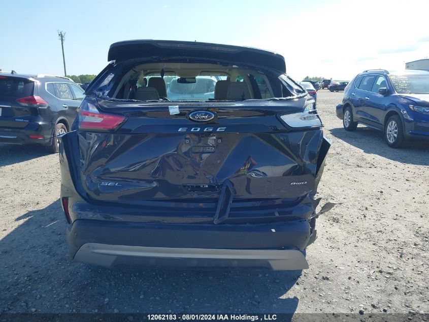 2021 Ford Edge Sel VIN: 2FMPK4J97MBA27709 Lot: 12062183