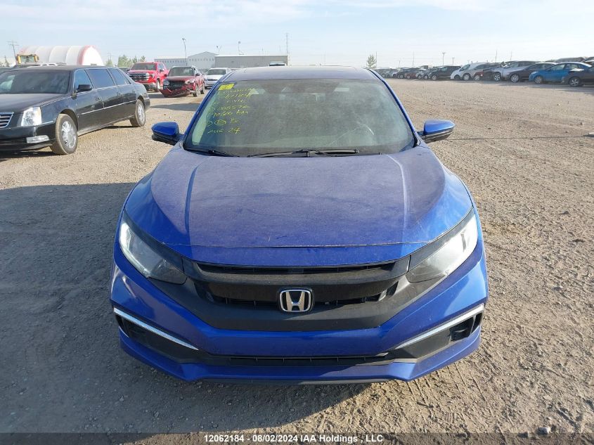 2020 Honda Civic Ex 4Dr VIN: 2HGFC2F72LH008572 Lot: 12062184