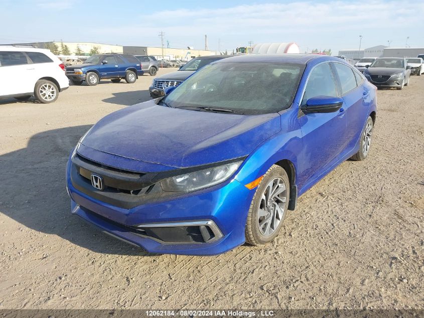 2020 Honda Civic Ex 4Dr VIN: 2HGFC2F72LH008572 Lot: 12062184