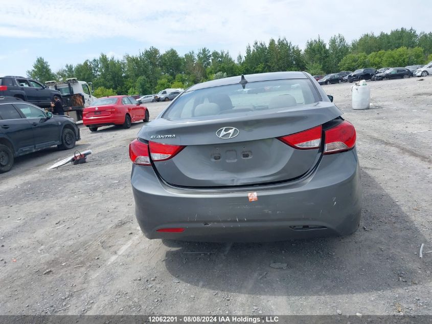 2013 Hyundai Elantra Gl VIN: 5NPDH4AE2DH251817 Lot: 12062201