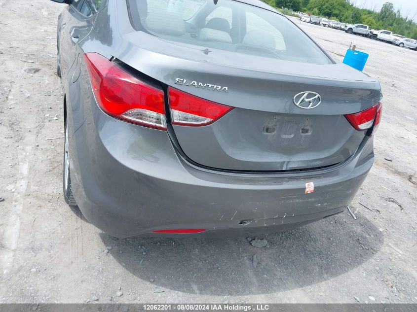 2013 Hyundai Elantra Gl VIN: 5NPDH4AE2DH251817 Lot: 12062201