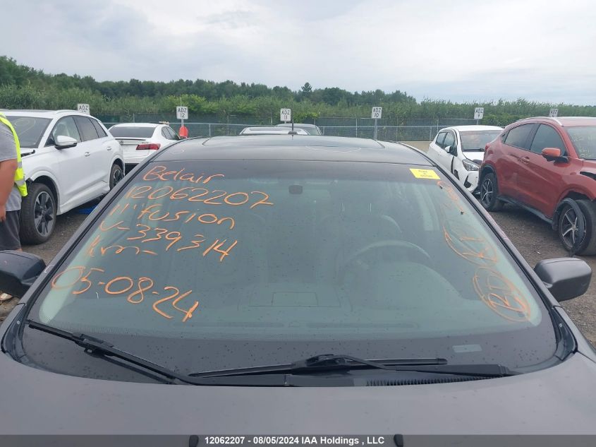 2011 Ford Fusion VIN: 3FAHP0JA8BR339314 Lot: 12062207