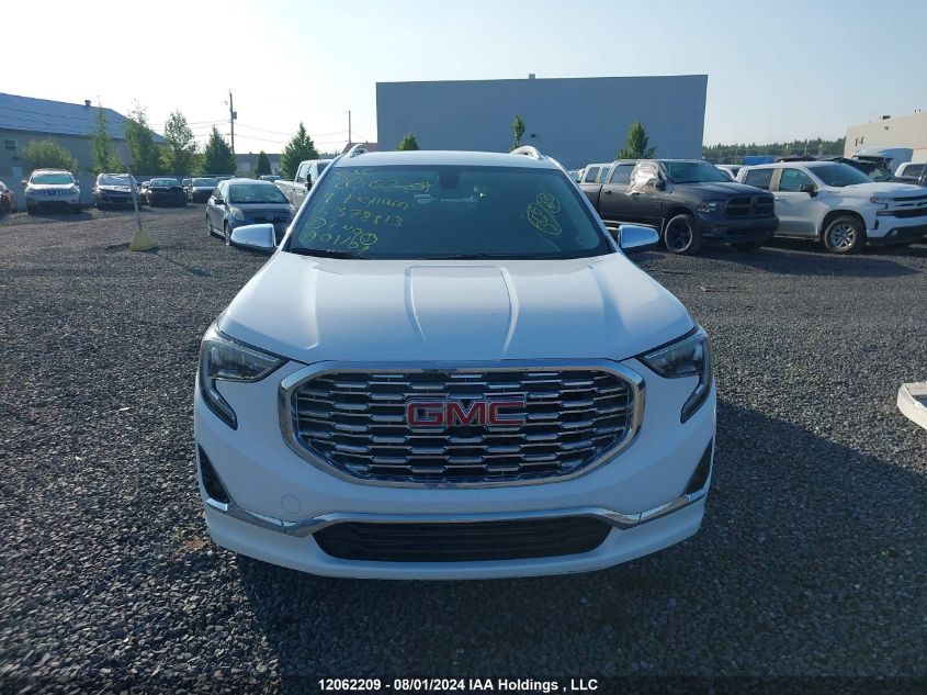 2019 GMC Terrain Denali VIN: 3GKALXEX4KL378813 Lot: 12062209