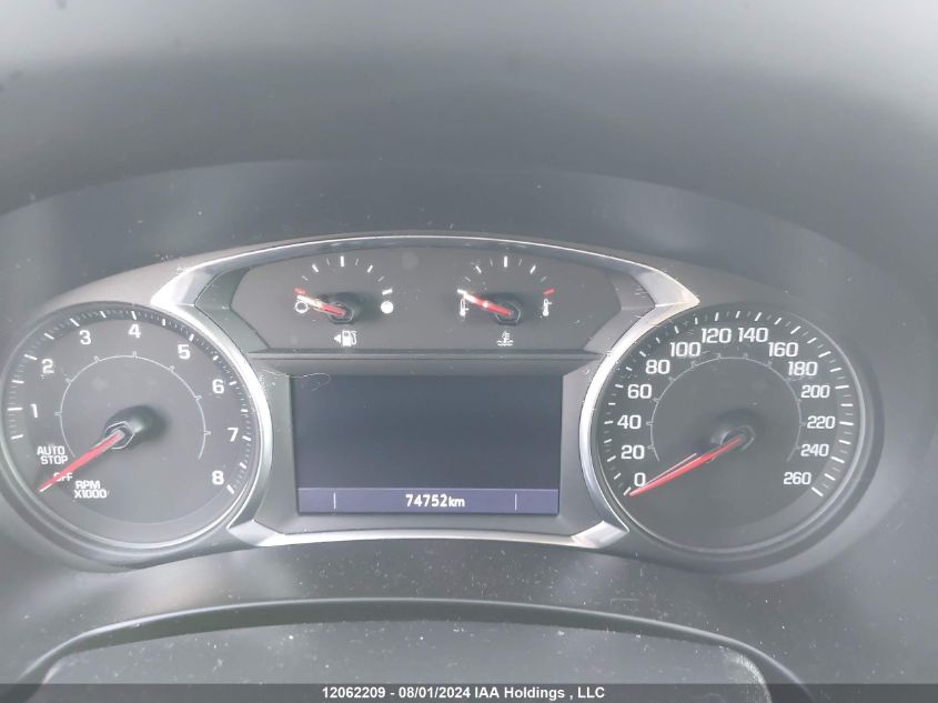 2019 GMC Terrain Denali VIN: 3GKALXEX4KL378813 Lot: 12062209