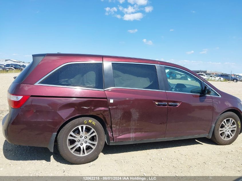 2012 Honda Odyssey VIN: 5FNRL5H64CB502990 Lot: 12062215