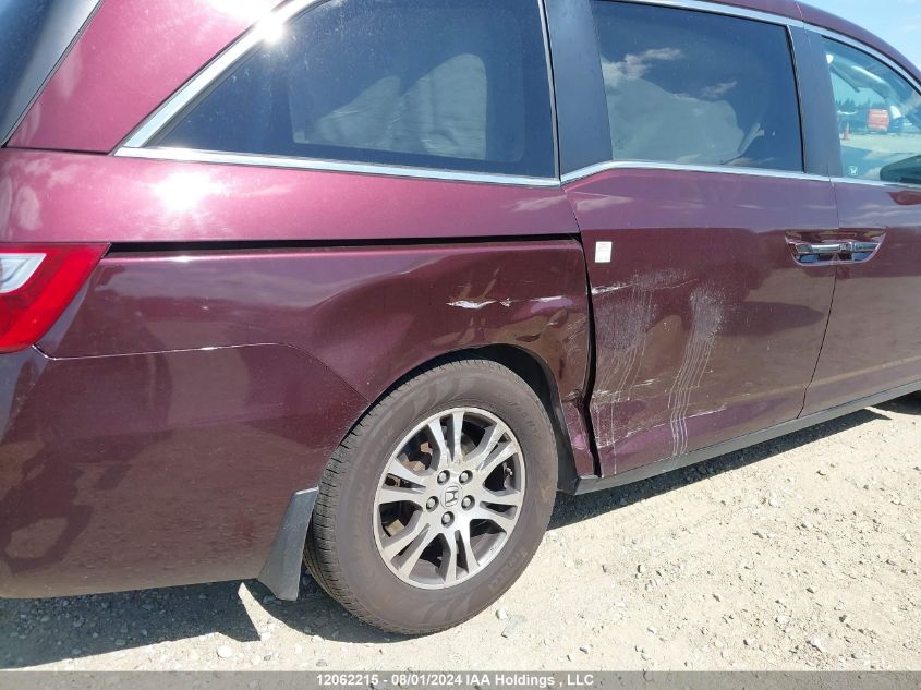 2012 Honda Odyssey VIN: 5FNRL5H64CB502990 Lot: 12062215