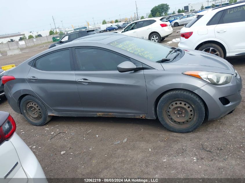 2011 Hyundai Elantra VIN: 5NPDH4AE1BH013907 Lot: 12062219