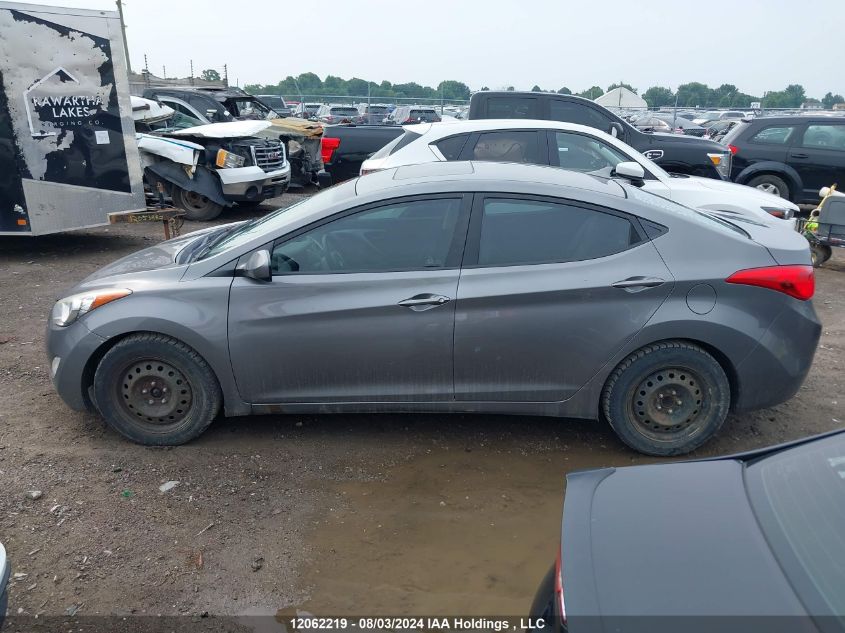 2011 Hyundai Elantra VIN: 5NPDH4AE1BH013907 Lot: 12062219