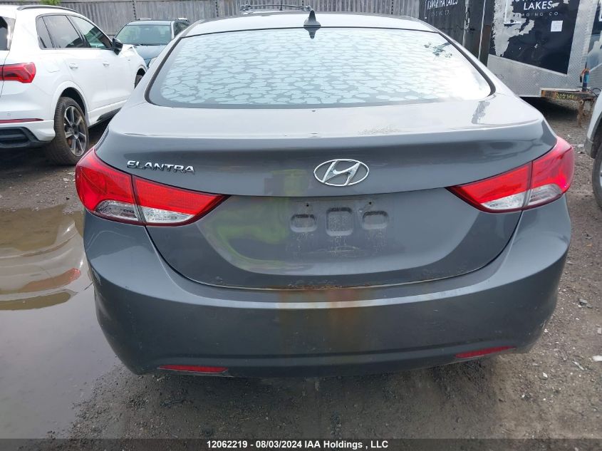 2011 Hyundai Elantra VIN: 5NPDH4AE1BH013907 Lot: 12062219