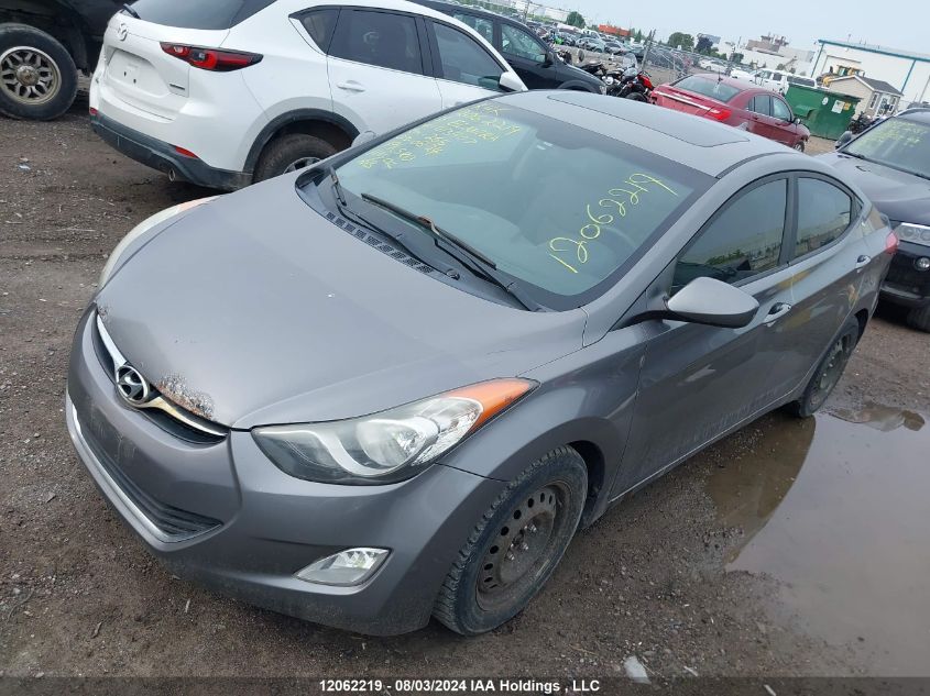 2011 Hyundai Elantra VIN: 5NPDH4AE1BH013907 Lot: 12062219