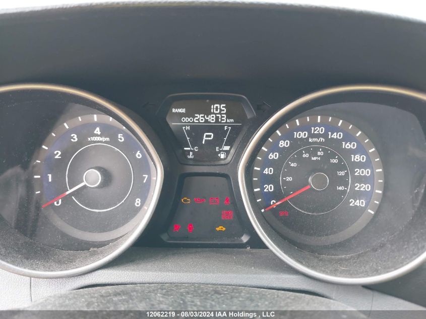 2011 Hyundai Elantra VIN: 5NPDH4AE1BH013907 Lot: 12062219