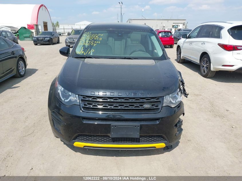 2016 Land Rover Discovery Sport VIN: SALCP2BG8GH572713 Lot: 12062222