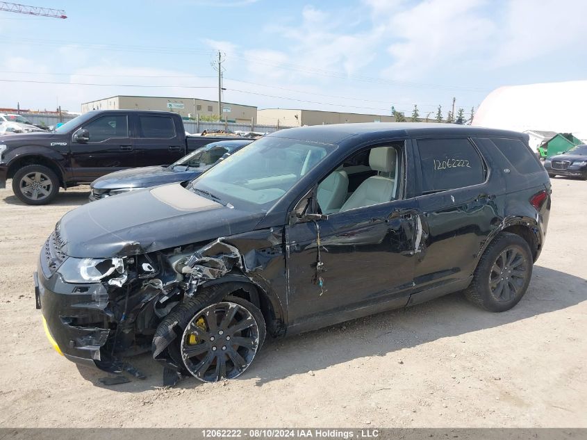 2016 Land Rover Discovery Sport VIN: SALCP2BG8GH572713 Lot: 12062222