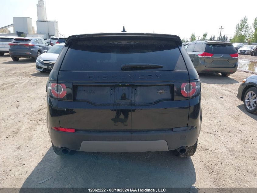 2016 Land Rover Discovery Sport VIN: SALCP2BG8GH572713 Lot: 12062222