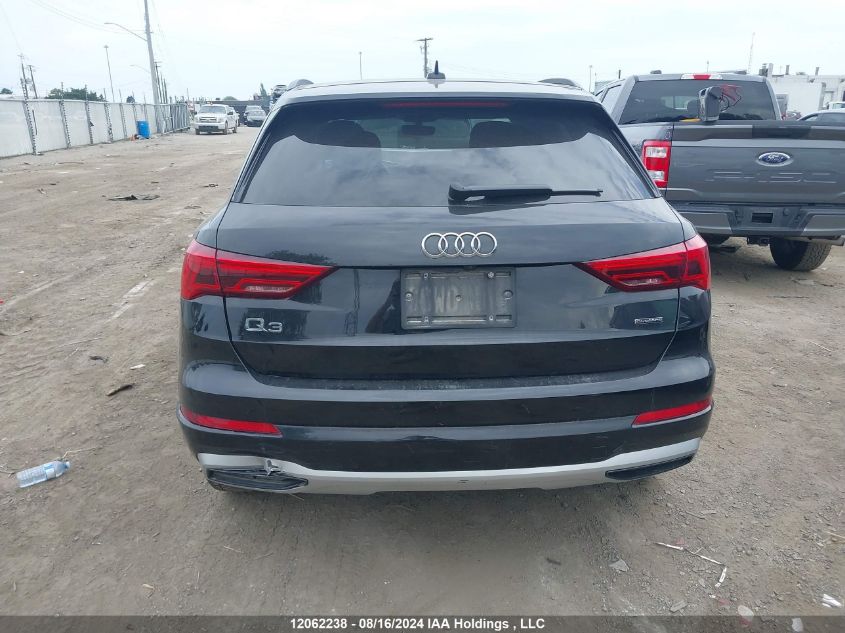 2020 Audi Q3 VIN: WA1AECF30L1097251 Lot: 12062238