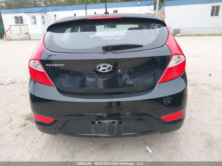 2013 Hyundai Accent Gls/Gs VIN: KMHCT5AE1DU133632 Lot: 12062240