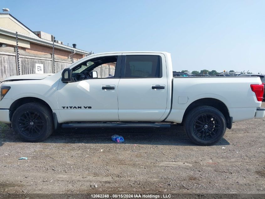 2018 Nissan Titan VIN: 1N6AA1E57JN541656 Lot: 12062248