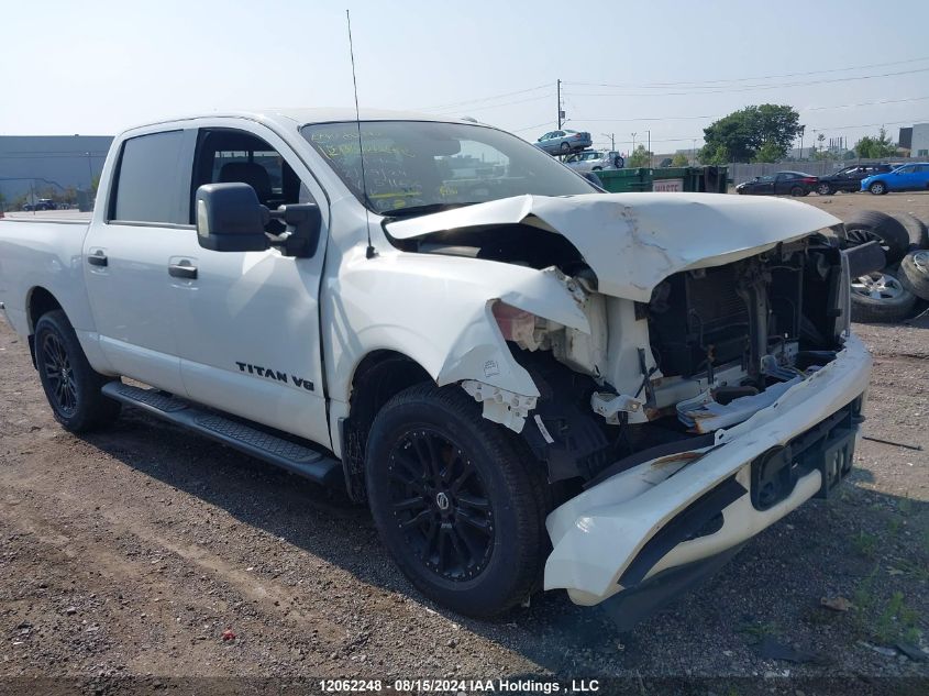 2018 Nissan Titan VIN: 1N6AA1E57JN541656 Lot: 12062248