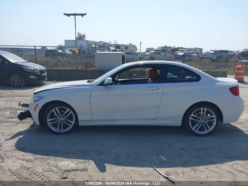 2016 BMW 2 Series VIN: WBA1G9C55GV599760 Lot: 12062266