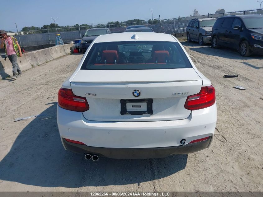 2016 BMW 2 Series VIN: WBA1G9C55GV599760 Lot: 12062266