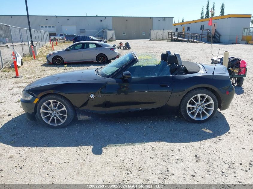 2008 BMW Z4 3.0 VIN: 4USBU33568LW73952 Lot: 12062269