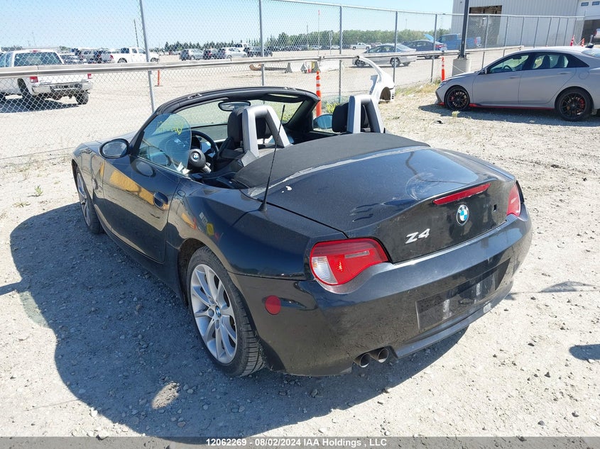 2008 BMW Z4 3.0 VIN: 4USBU33568LW73952 Lot: 12062269