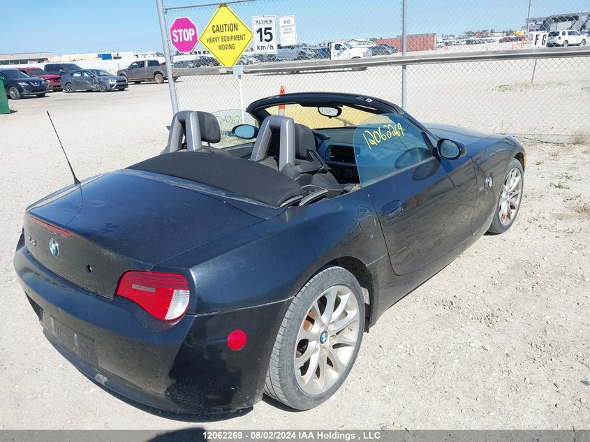 2008 BMW Z4 3.0 VIN: 4USBU33568LW73952 Lot: 12062269