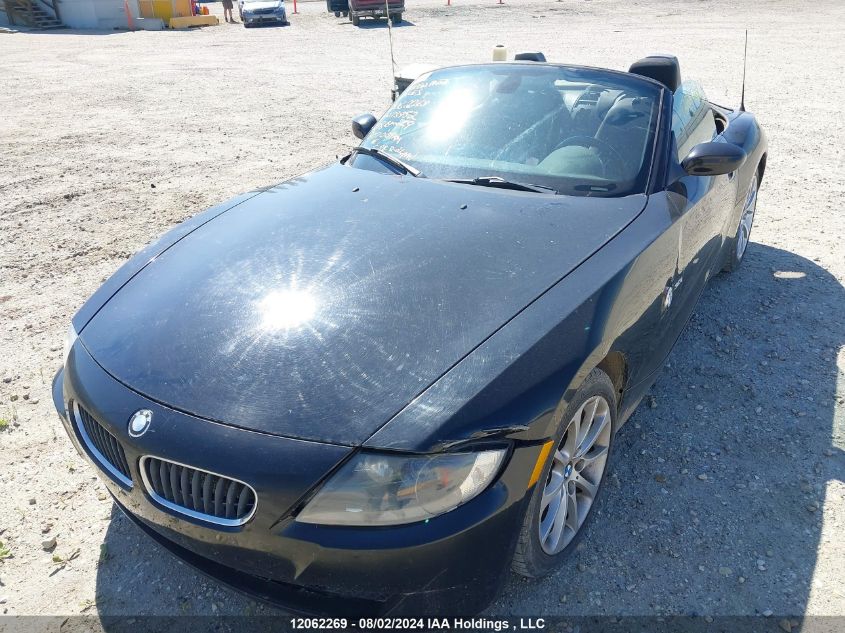 2008 BMW Z4 3.0 VIN: 4USBU33568LW73952 Lot: 12062269