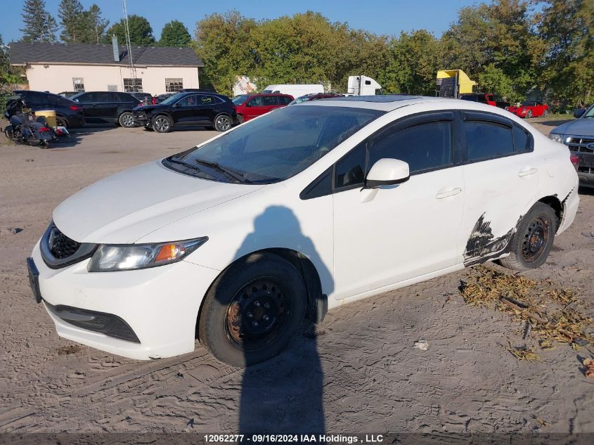 2013 Honda Civic Sdn VIN: 2HGFB2F52DH045947 Lot: 12062277