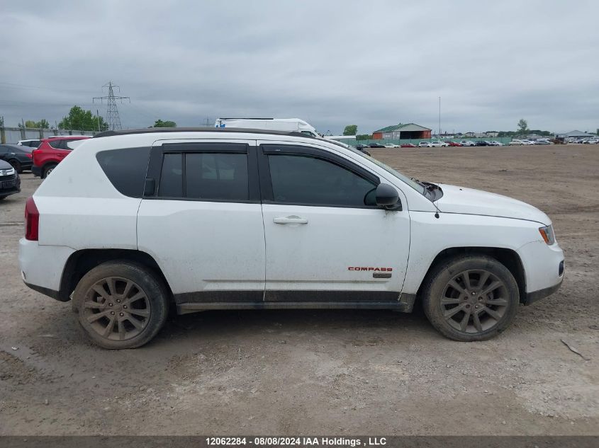 1C4NJDAB2HD173727 2017 Jeep Compass Sport