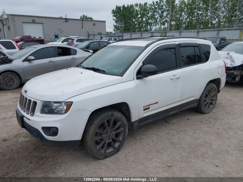 1C4NJDAB2HD173727 2017 Jeep Compass Sport