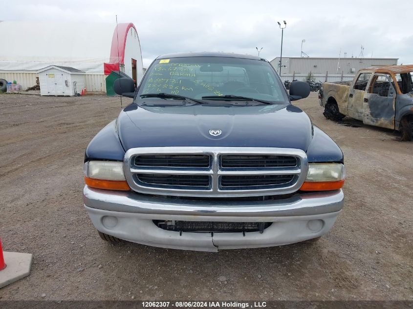 2000 Dodge Dakota VIN: 1B7GL2AN4YS689701 Lot: 12062307