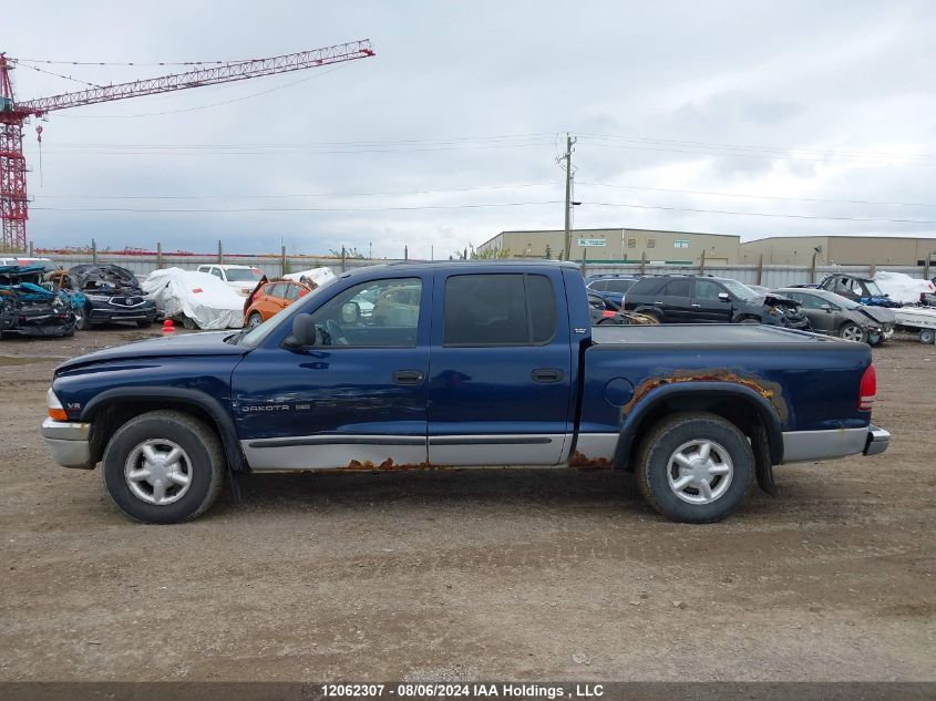 2000 Dodge Dakota VIN: 1B7GL2AN4YS689701 Lot: 12062307