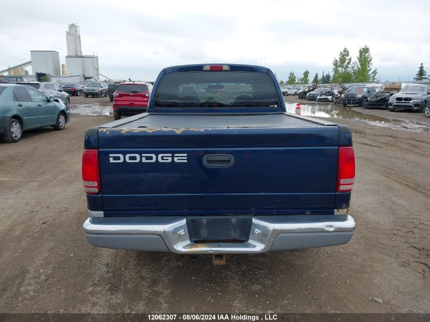 2000 Dodge Dakota VIN: 1B7GL2AN4YS689701 Lot: 12062307